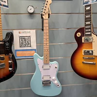 Squier Mini Jazzmaster HH, Maple Fingerboard - Surf Green